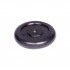 Диск обрезиненный Barbell d 26 мм чёрный 1,00 кг