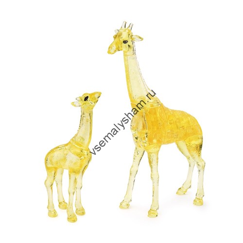 3D головоломка Два жирафа