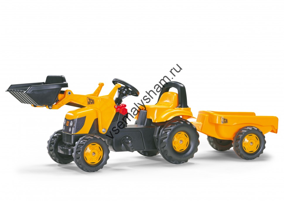 Детский педальный трактор Rolly Toys 023837