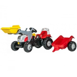 Детский педальный трактор Rolly Toys Kid Steyr CVT 23936