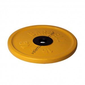 Диск олимпийский Barbell d 51 мм цветной 15,0 кг