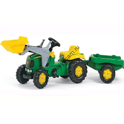 Детский педальный трактор Rolly Toys 023110 