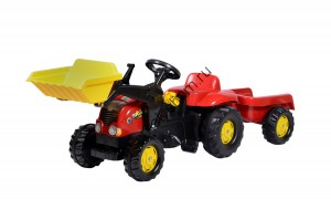 Детский педальный трактор Rolly Toys 023127