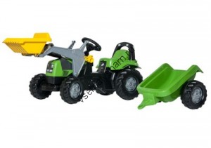 Детский педальный трактор Rolly Toys 023196