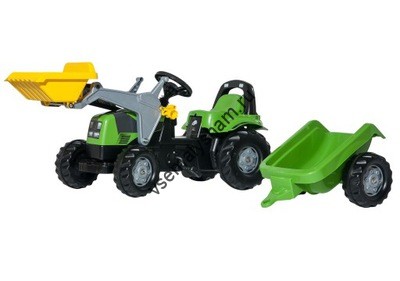 Детский педальный трактор Rolly Toys 023196