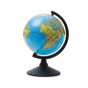 Глобус Земли физический 210 мм Рельефный Классик