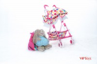 Vip Toys Коляска кукольная прогулочная от Vip Toys 3500