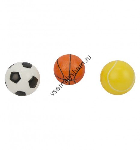 Набор мячей MWM диаметр 6,3 см