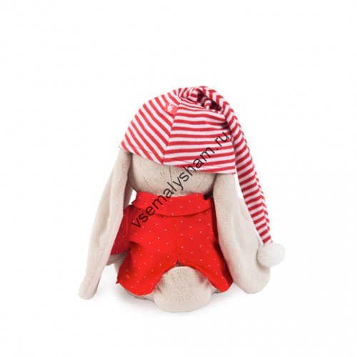 Мягкая игрушка Budi Basa Зайка Ми в красной пижаме 23 см