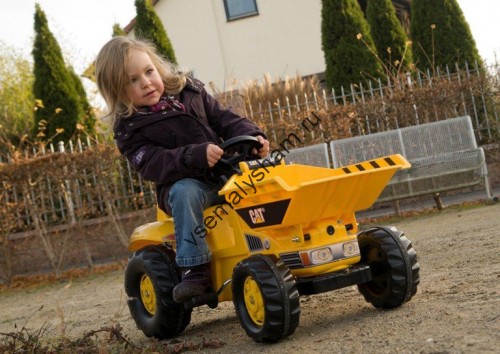 Детский педальный трактор Rolly Toys 024179