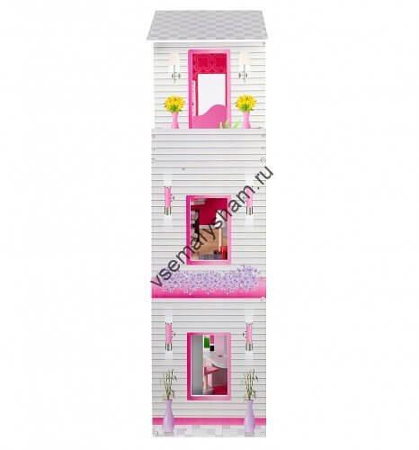 Кукольный дом Edufun EF4118 с мебелью