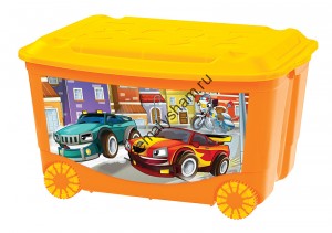 Ящик для игрушек на колесах 13809