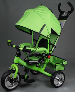 Детский трехколесный велосипед SMART TRIKE А22В зеленый