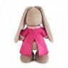 Мягкая игрушка Budi Basa Зайка Ми  в розовом платье с вишенкой 32 см