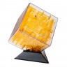 Лабиринтус Куб 10 см желтый прозрачный