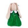 Мягкая игрушка Budi Basa Зайка Ми в рождественском платье 32 см