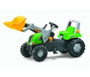 Детский педальный трактор Rolly Toys Junior RT grun 811465