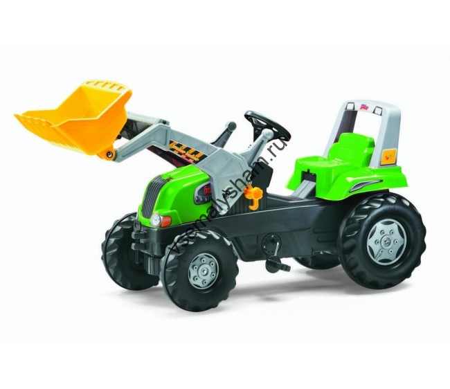 Детский педальный трактор Rolly Toys Junior RT grun 811465