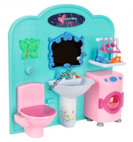 Мебель для куклы S+S Toys Ванная комната ES-2909