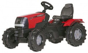 Детский педальный трактор Rolly Toys Junior JCB Backhoe Loade 601059