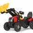 Детский педальный трактор Rolly Toys Junior JCB Backhoe Load 611065