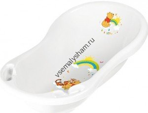 OKT Ванночка детская со сливом "Винни Пух" 84 см