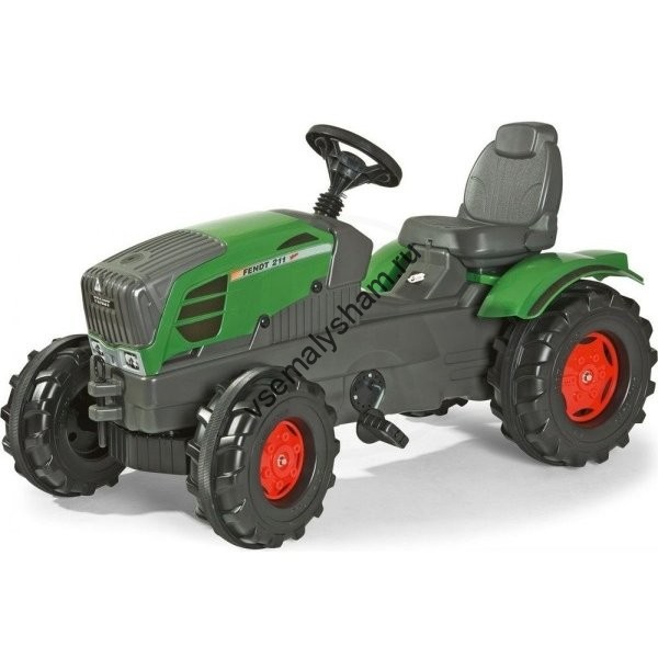 Детский педальный трактор Rolly Toys Junior JCB Backhoe Loade 601028