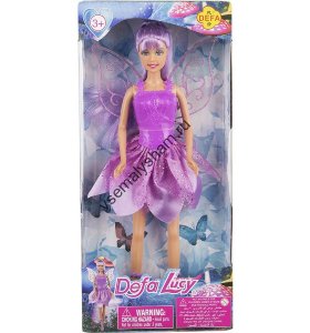 Кукла Defa Фея в фиолетовом наряде dl8324