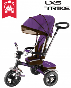  Велосипед Rich Toys LXS-TRIKE DT16 фиолетовый