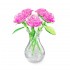 3D головоломка Букет в вазе розовый