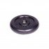 Диск обрезиненный Barbell d 31 мм чёрный 1,0 кг