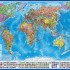 Карта Мир Политический 1:32М 101x70 см с ламинацией в тубусе