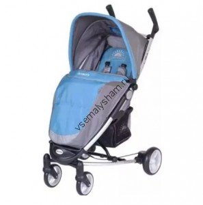 Прогулочная коляска Infinity LIRA4 S401B серо-голубой
