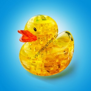 3D головоломка Уточка желтая