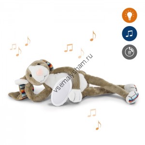Ночник с успокаивающими мелодиями Zazu Кролик Бо