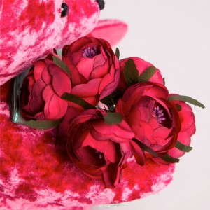 Интерьерная игрушка Медведь Bern Art 30 см розовый