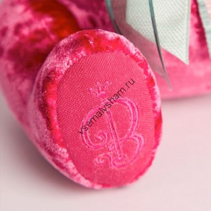 Интерьерная игрушка Медведь Bern Art 30 см розовый