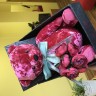 Интерьерная игрушка Медведь Bern Art 30 см розовый