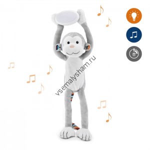 Ночник с успокаивающими мелодиями Zazu Обезьянка Макс 