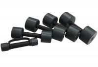 Гантель Barbell фитнесс 9,0 кг чёрный