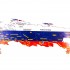 Магнитный географический пазл Россия