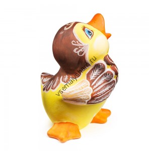 Керамическая фигурка-раскраска Утенок