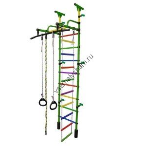 Детский спортивный комплекс Формула здоровья Жирафик-1А Плюс Универсальный зеленый
