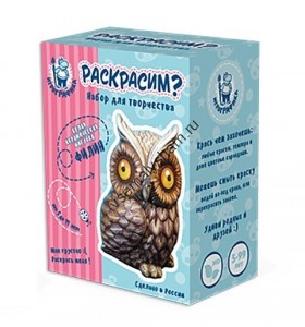 Керамическая фигурка-раскраска Филин
