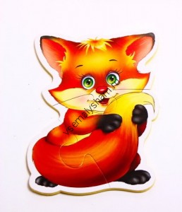 Мягкие пазлы Baby puzzle Лесные жители