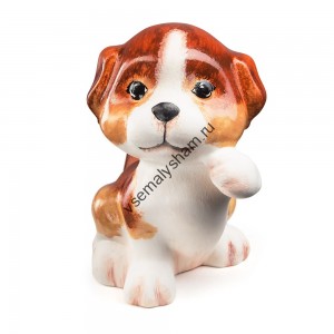 Керамическая фигурка-раскраска Щенок