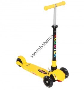 Самокат Lider Kids QQBear  желтый