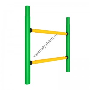Вставка 2 ДСКМ Карусель ВО.92.70.2.06.490.01 зелено/желтый