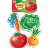 Мягкие пазлы Baby puzzle Овощи