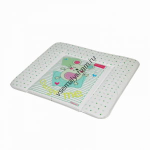 Матрас для пеленания Baby Care Слиппи Мауз, зеленый (Sleepy Mouse, green)